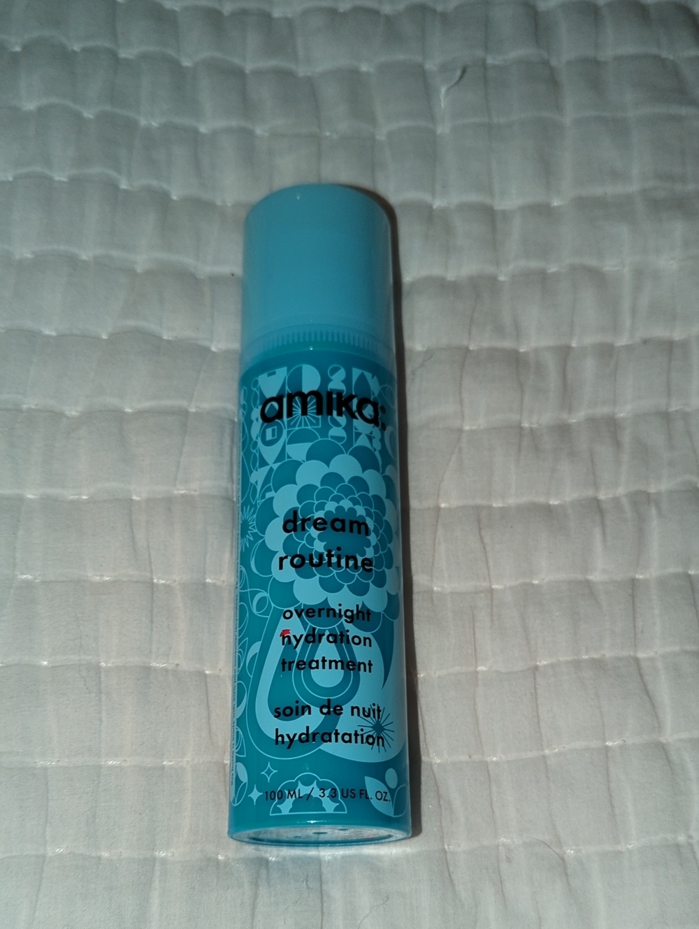 amika Dream Routine Overnight Hydration Treatment - Aqua Blue